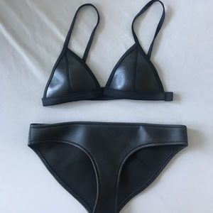 TRIANGL Faux Leather Bikini